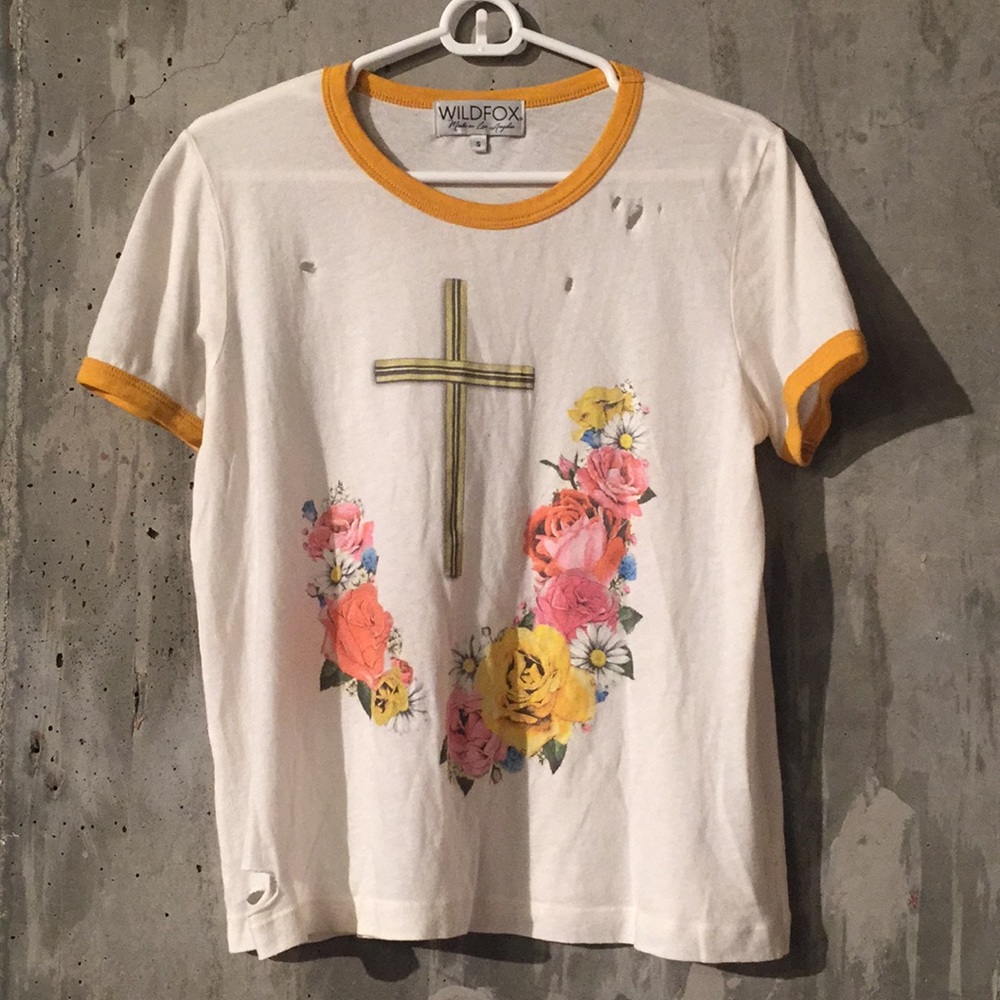 Wildfox Tee Confessional Johnny Ringer Tee